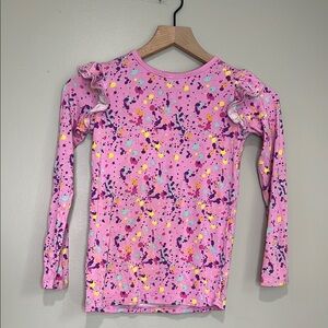 Play by Little Sleepies Pink Ruffle Long Sleeve Kids 10